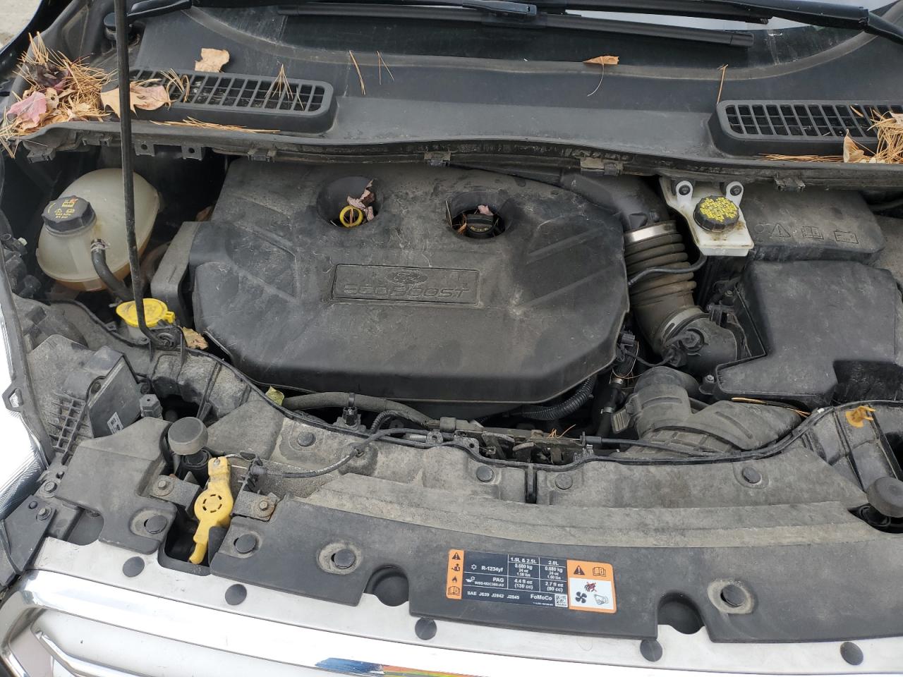 2017 Ford Escape Titanium VIN: 1FMCU9J93HUE06261 Lot: 90073155