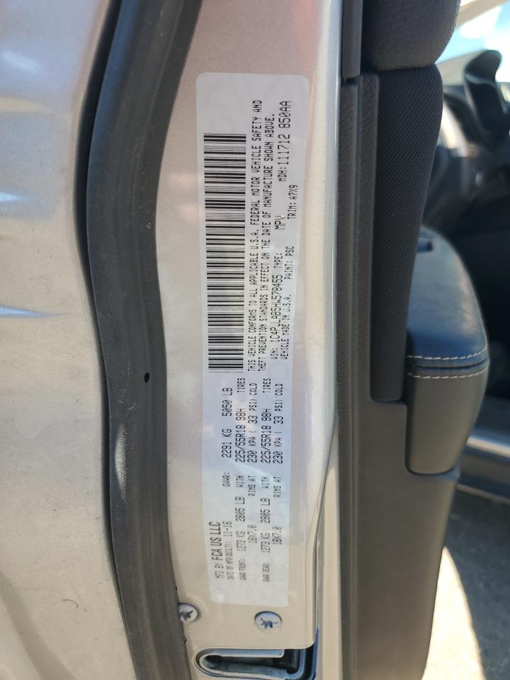 2017 Jeep Cherokee Sport VIN: 1C4PJLAB5HW578455 Lot: 82595345