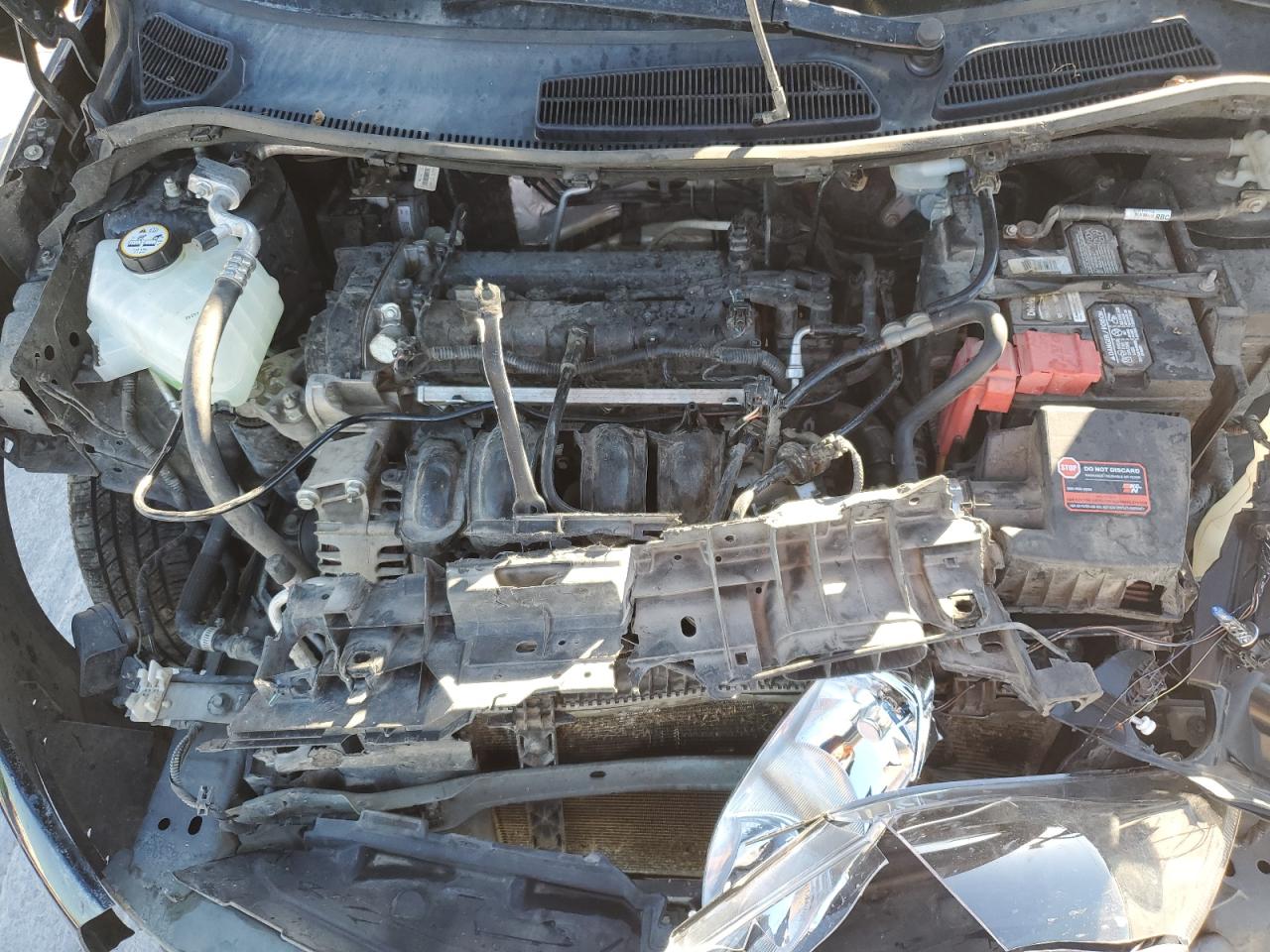 2018 Ford Fiesta S VIN: 3FADP4AJ5JM134728 Lot: 82651215