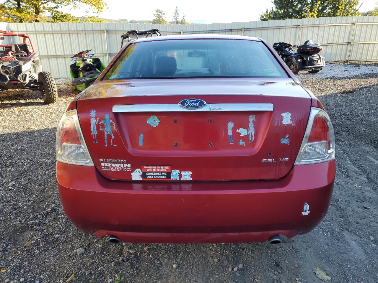 2007 Ford Fusion Sel VIN: 3FAHP08167R112829 Lot: 84569515