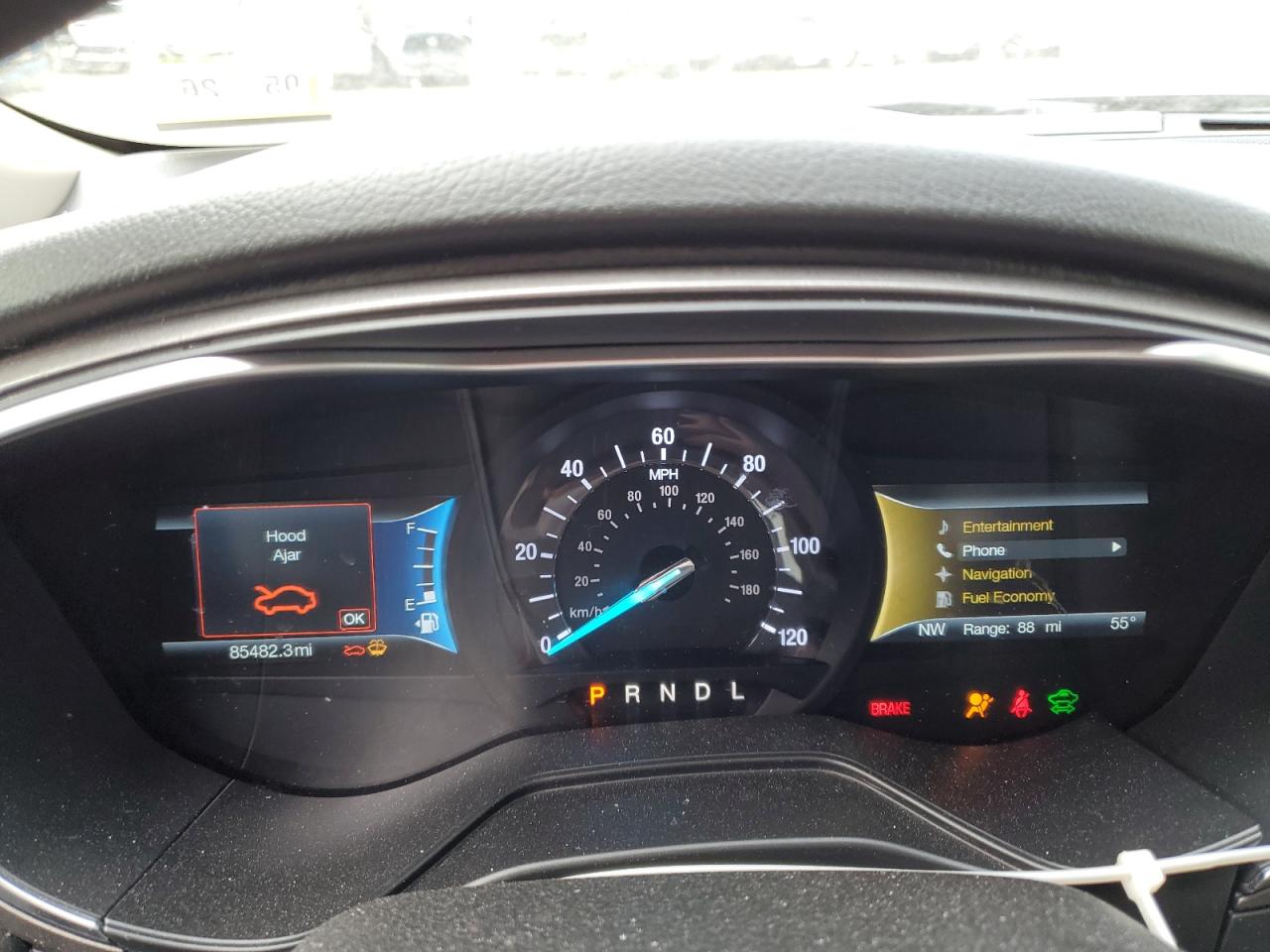 2019 Ford Fusion Se VIN: 3FA6P0LU4KR191693 Lot: 86503795