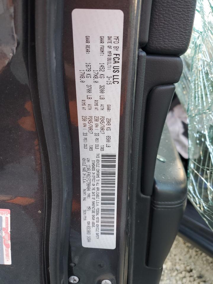 2015 Jeep Grand Cherokee Laredo VIN: 1C4RJFAG1FC790404 Lot: 82383135