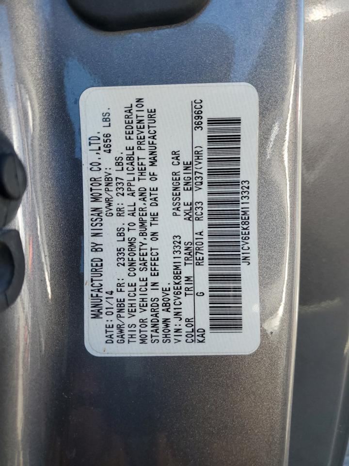 2014 Infiniti Q60 Journey VIN: JN1CV6EK8EM113323 Lot: 85265755