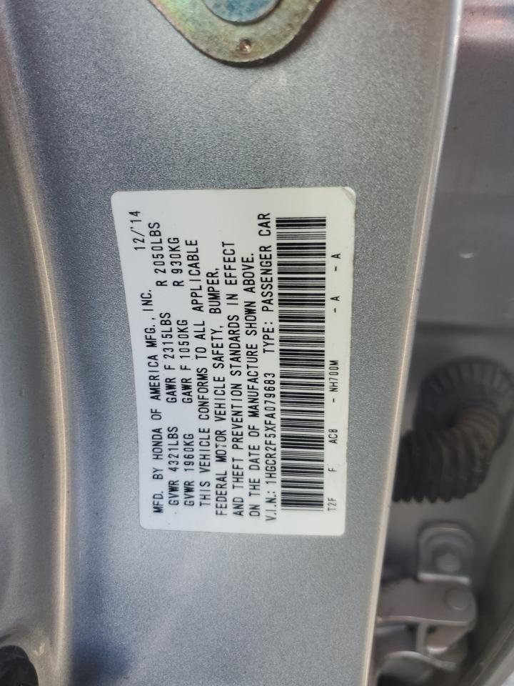 2015 Honda Accord Sport VIN: 1HGCR2F5XFA079683 Lot: 85298535