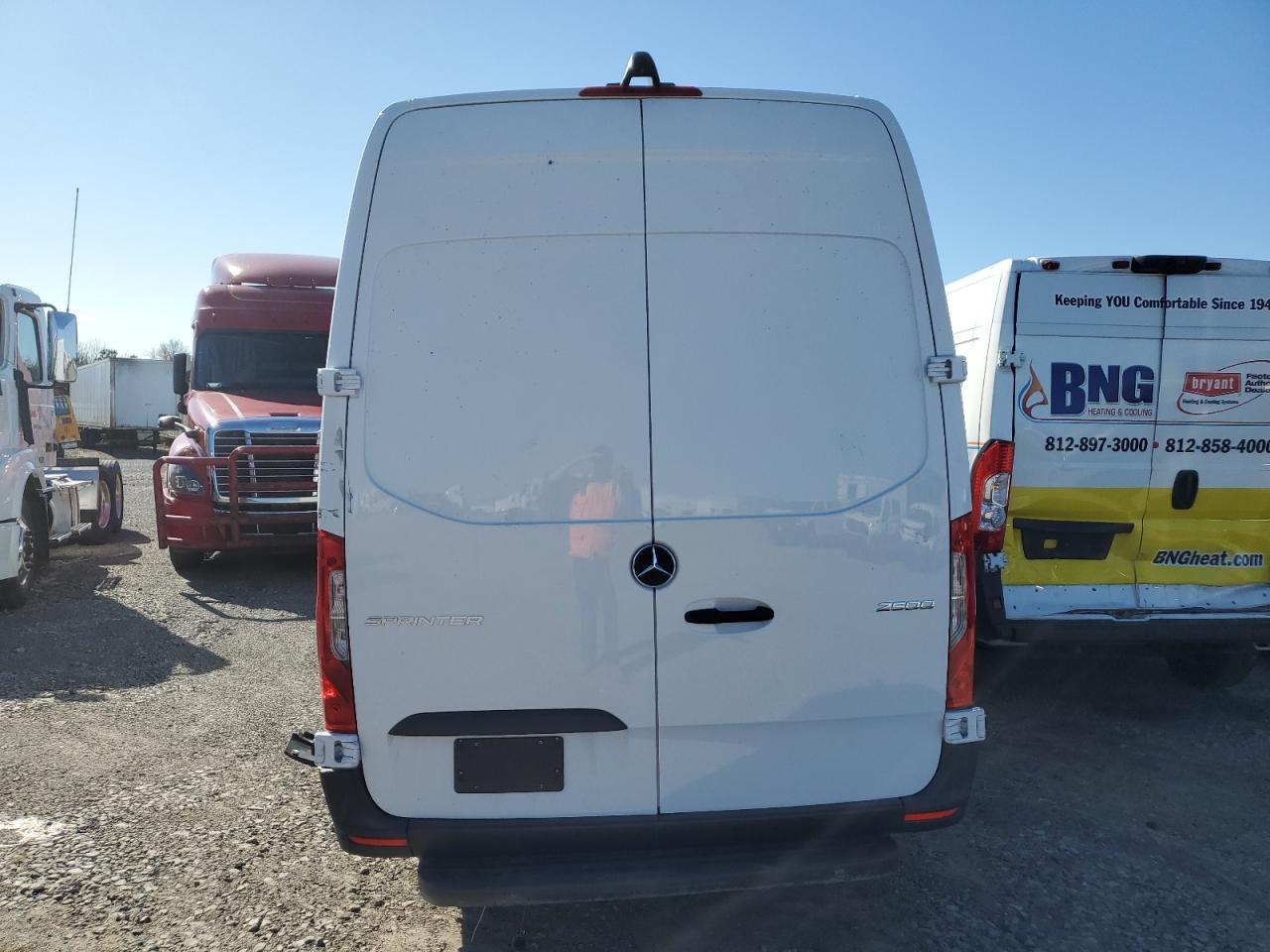 2024 Mercedes Benz Sprinter Delivery Van VIN: W1Y4NDHY6RT173520 Lot: 87197645