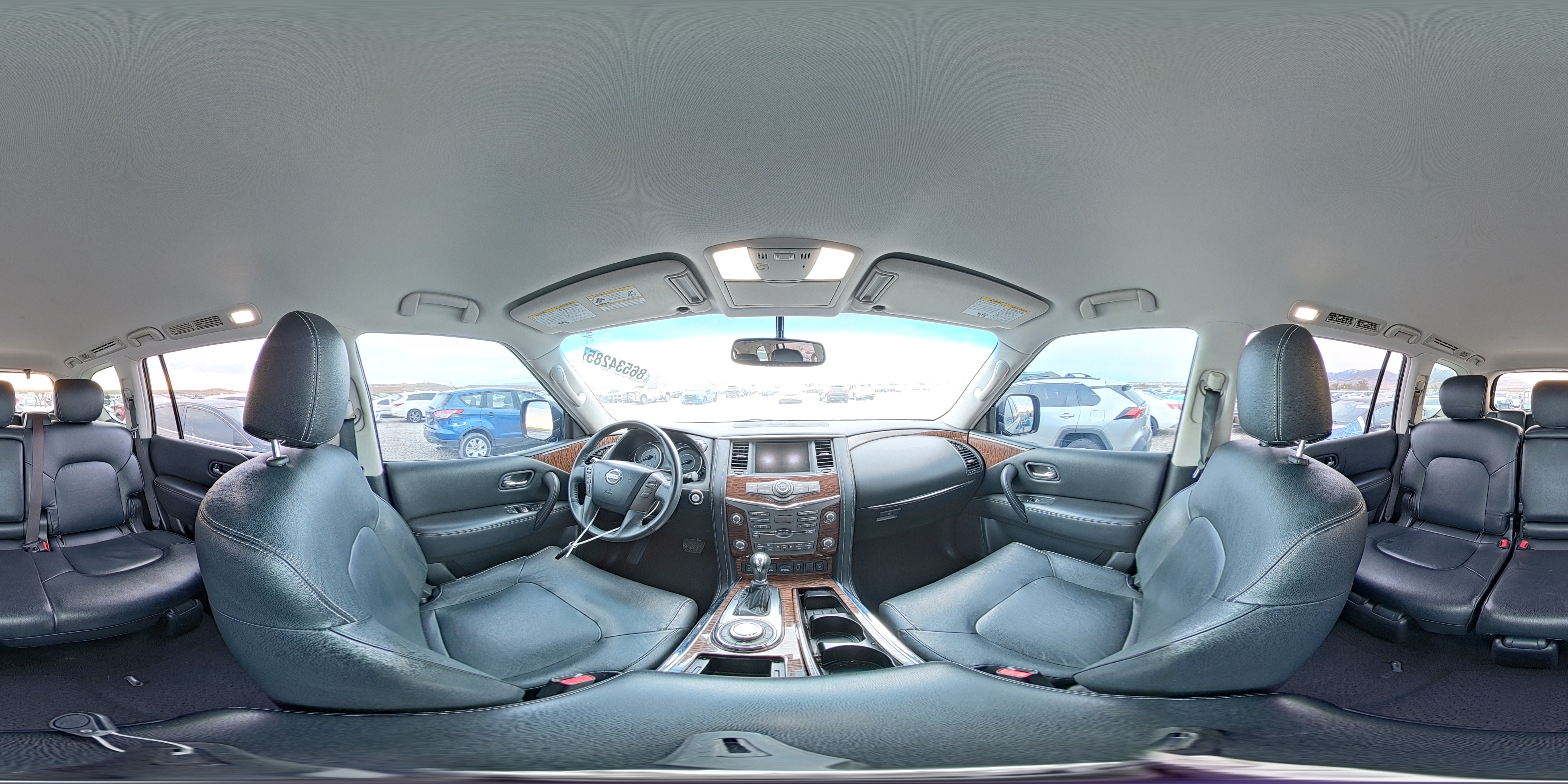 2018 Nissan Armada Sv VIN: JN8AY2NC8J9556554 Lot: 86534285