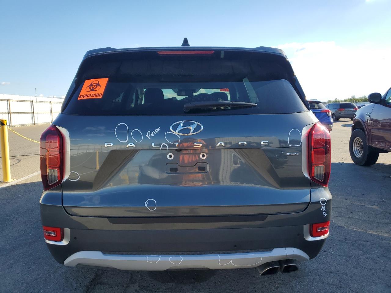 2021 Hyundai Palisade Sel VIN: KM8R4DHE5MU304695 Lot: 86823195