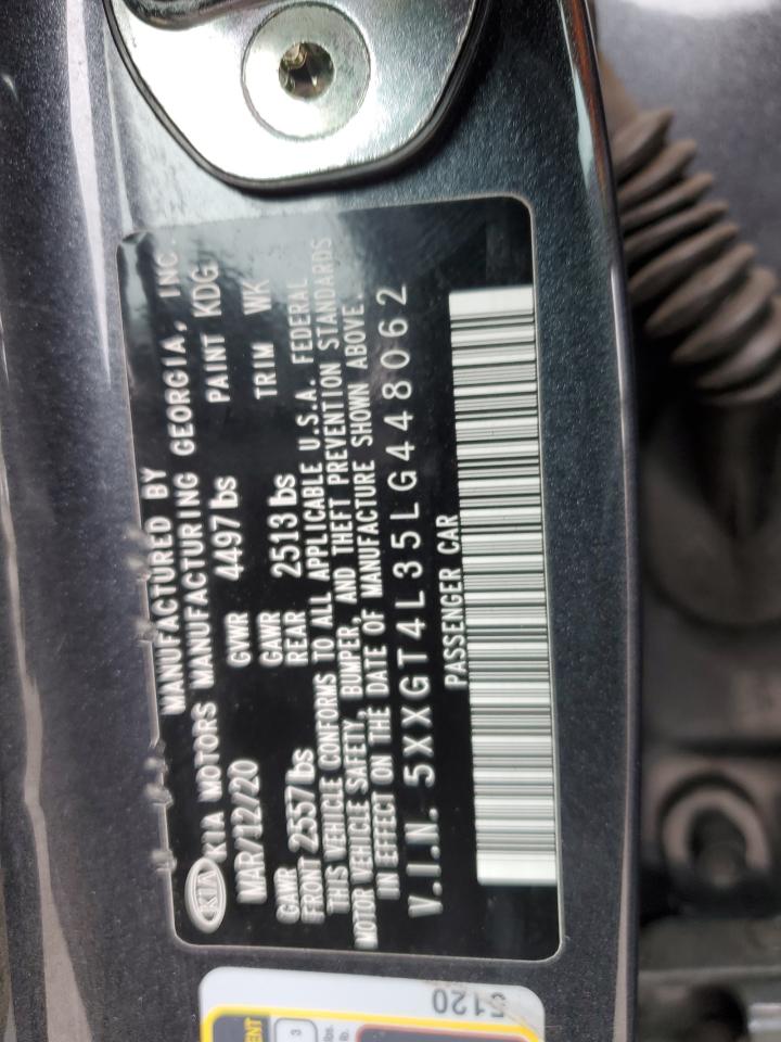 2020 Kia Optima Lx VIN: 5XXGT4L35LG448062 Lot: 84795175