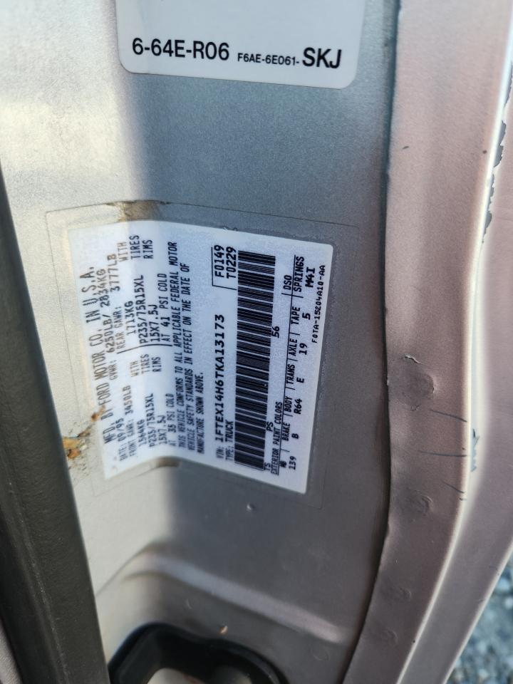 1996 Ford F150 VIN: 1FTEX14H6TKA13173 Lot: 85512795