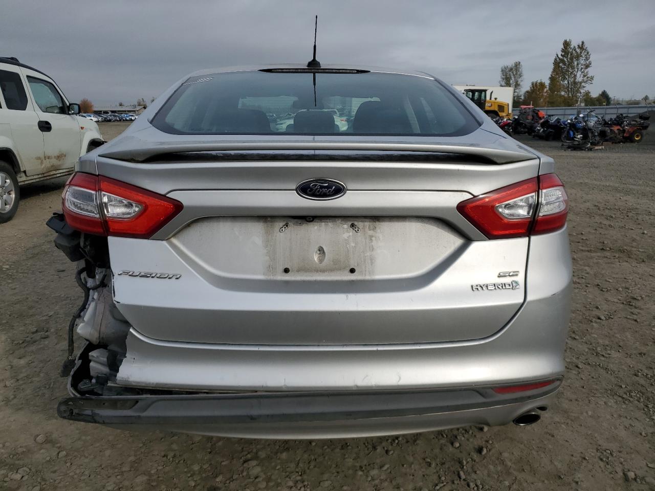 2014 Ford Fusion Se Hybrid VIN: 3FA6P0LU7ER256847 Lot: 82653195