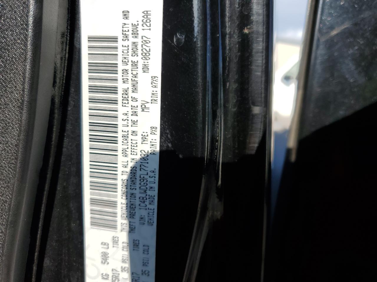 2015 Jeep Wrangler Unlimited Sport VIN: 1C4BJWDG9FL771032 Lot: 85364425