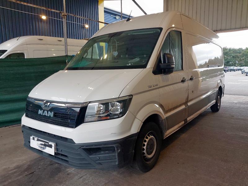 2019 MAN TGE 140 HIGH ROOF VAN for sale at Copart SANDTOFT