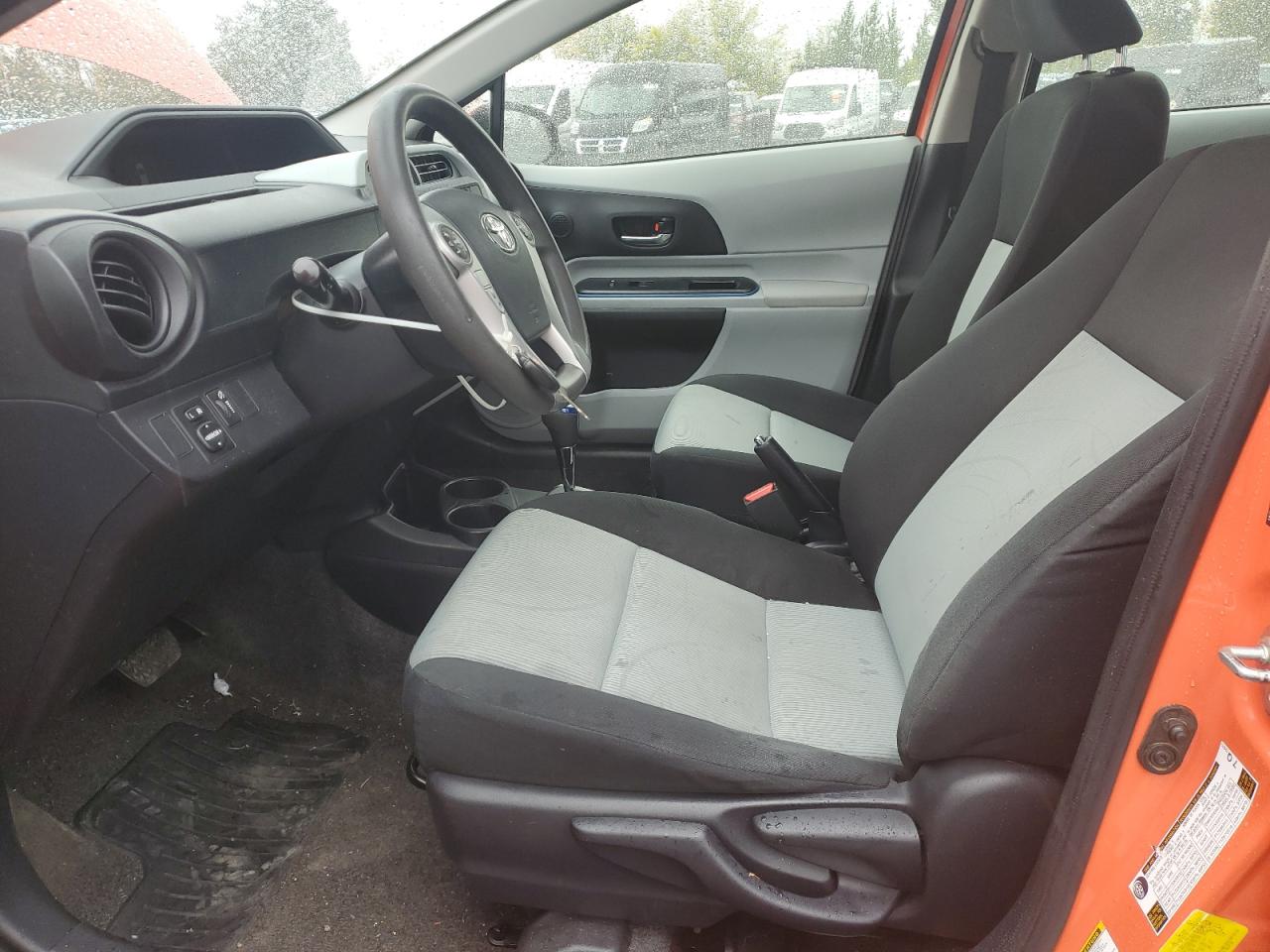 2012 Toyota Prius C VIN: JTDKDTB31C1030760 Lot: 87487195