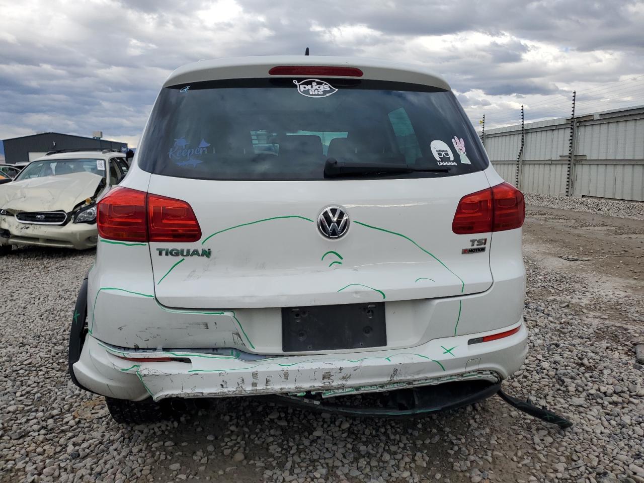 2017 Volkswagen Tiguan Sport VIN: WVGUV7AX0HK011521 Lot: 82466265