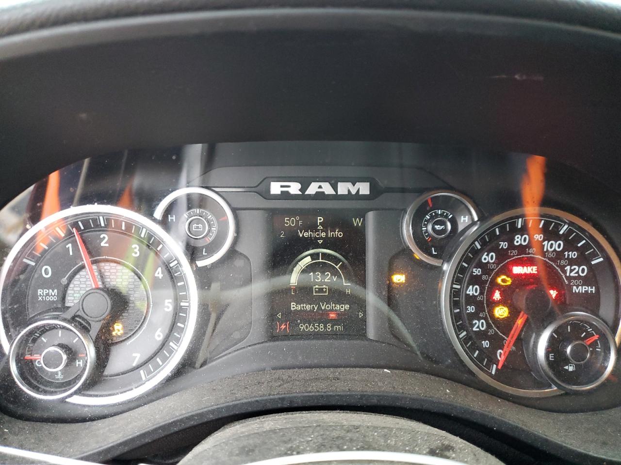 2021 Ram 1500 Big Horn/Lone Star VIN: 1C6SRFFT3MN549629 Lot: 90330125