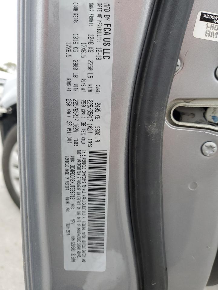 2018 Dodge Journey Se VIN: 3C4PDCABXJT526712 Lot: 90301055