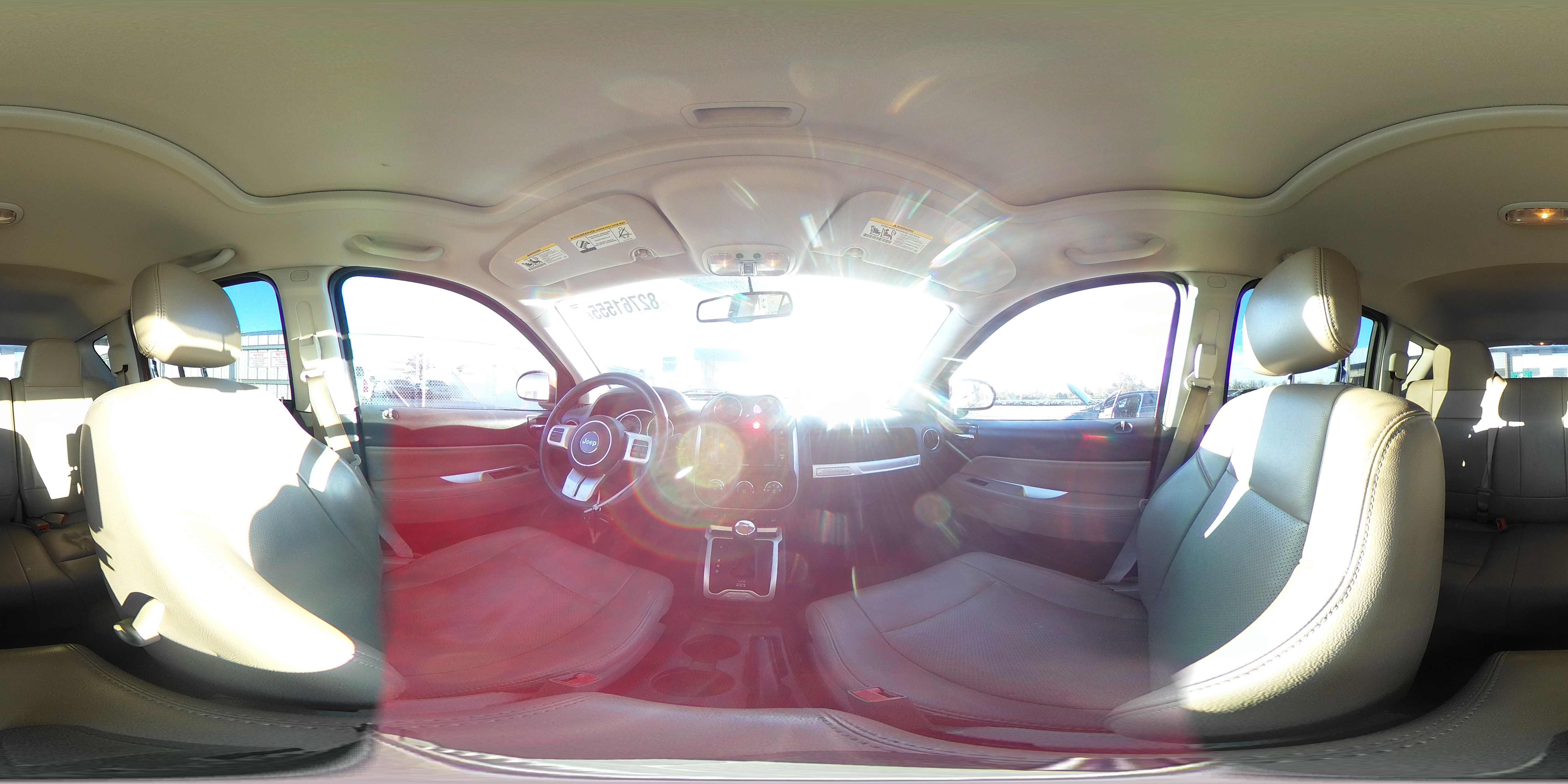 2015 Jeep Compass Latitude VIN: 1C4NJDEB3FD215362 Lot: 82761555