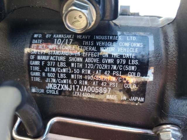 2018 KAWASAKI ZX1400 J  
