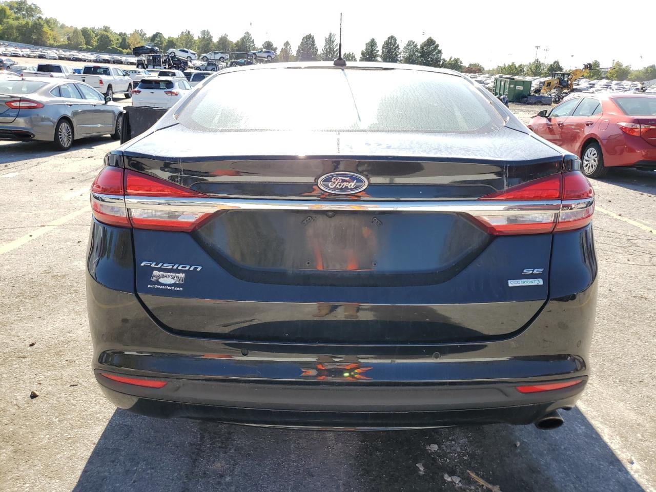 2018 Ford Fusion Se VIN: 3FA6P0HD4JR186534 Lot: 82331895