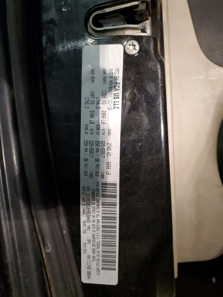 2017 Dodge Grand Caravan Se VIN: 2C4RDGBG8HR630445 Lot: 90908105