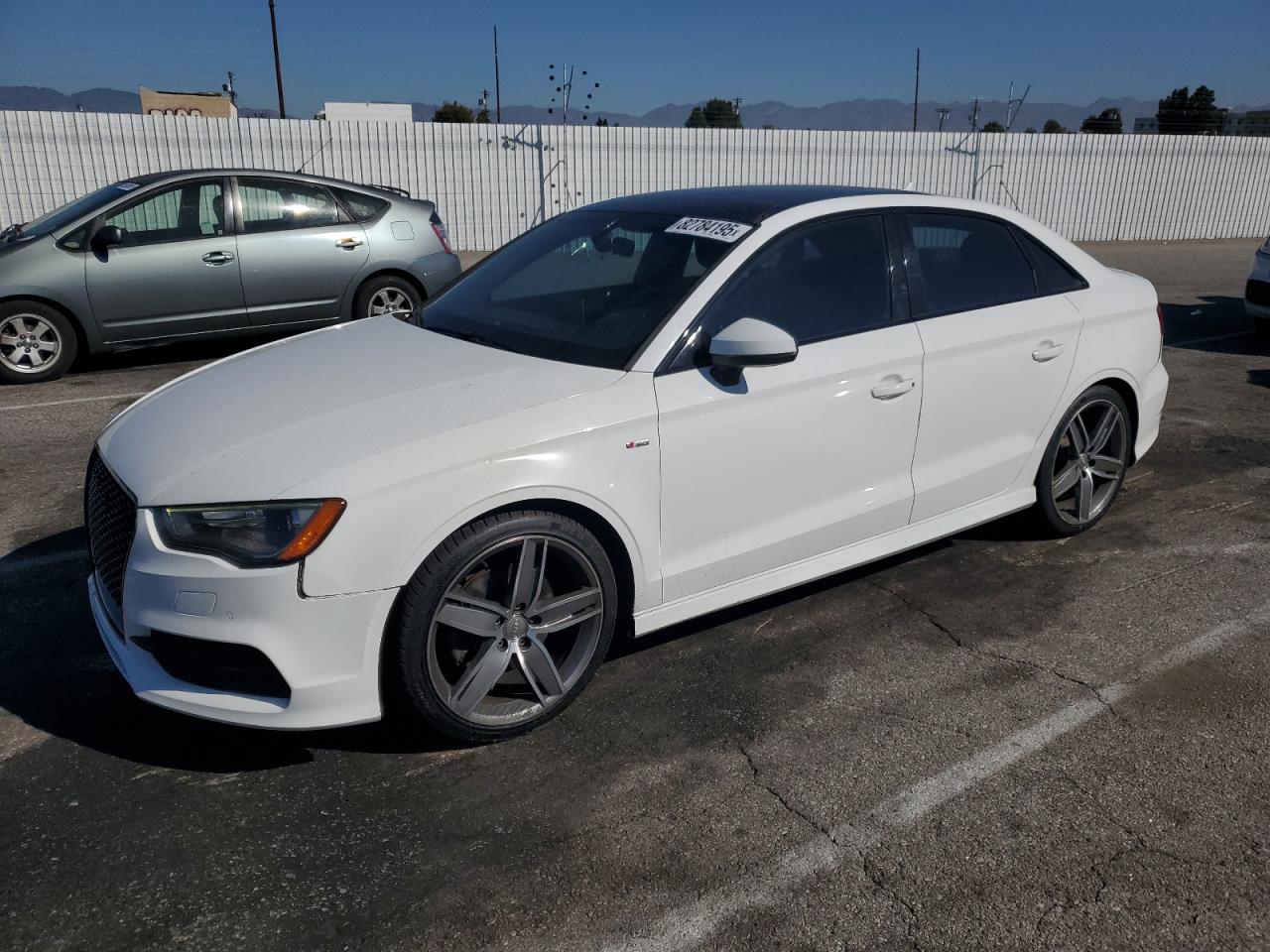 2016 Audi A3 Premium white  gas WAUA7GFF3G1048369 photo #1