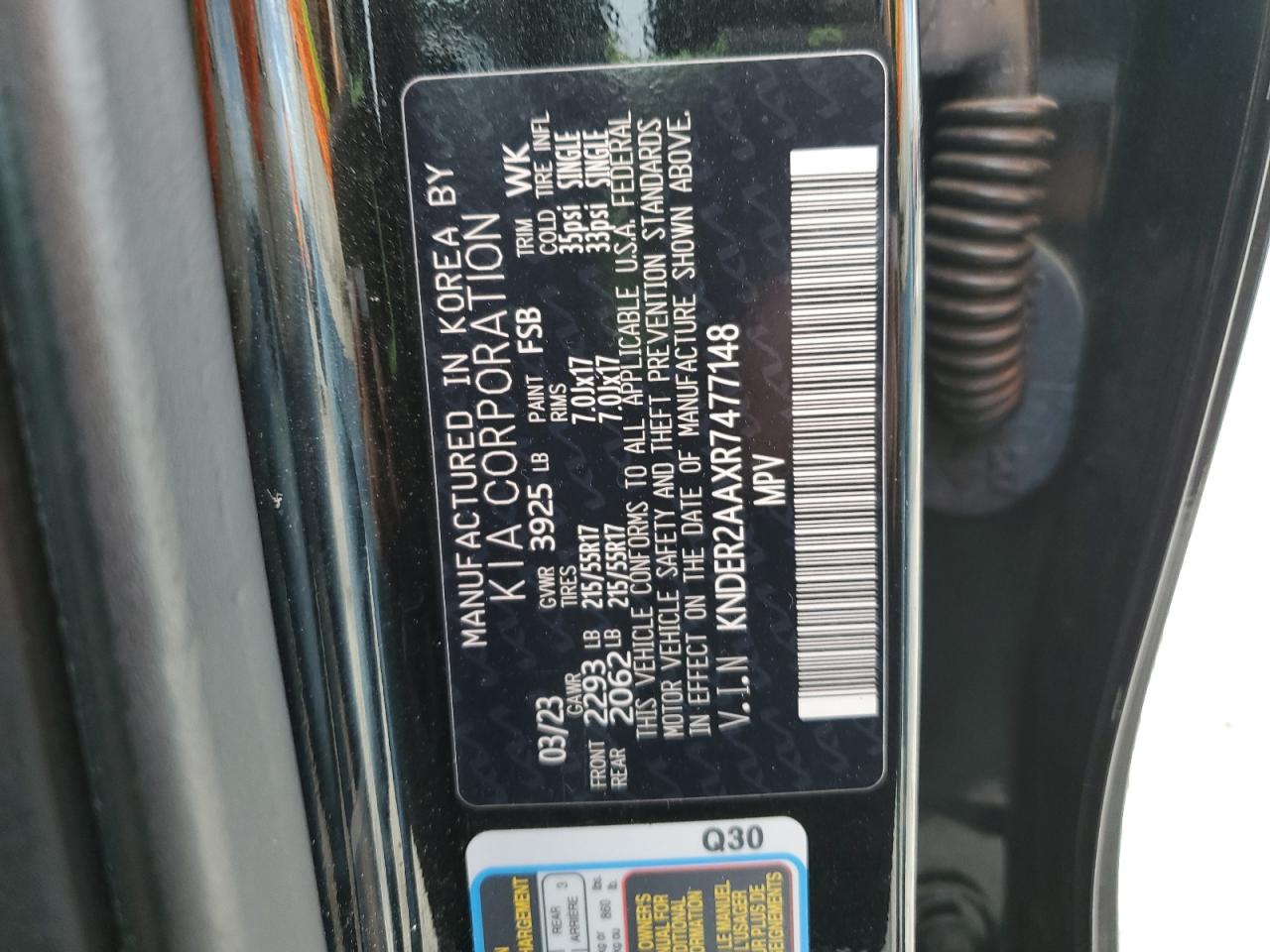 2024 Kia Seltos Ex VIN: KNDER2AAXR7477148 Lot: 82370185