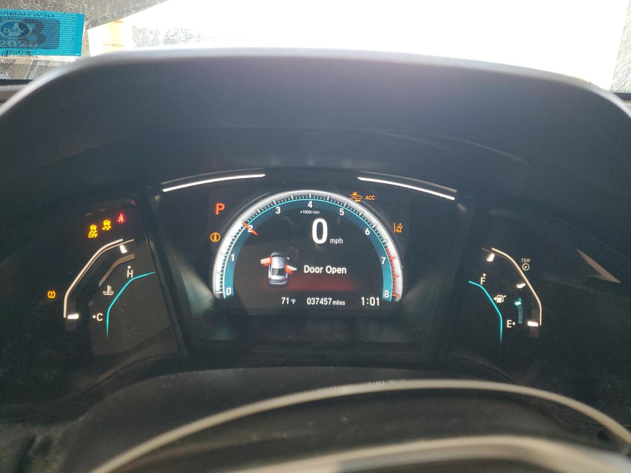 2019 Honda Civic Lx VIN: 2HGFC2F69KH589185 Lot: 85077805