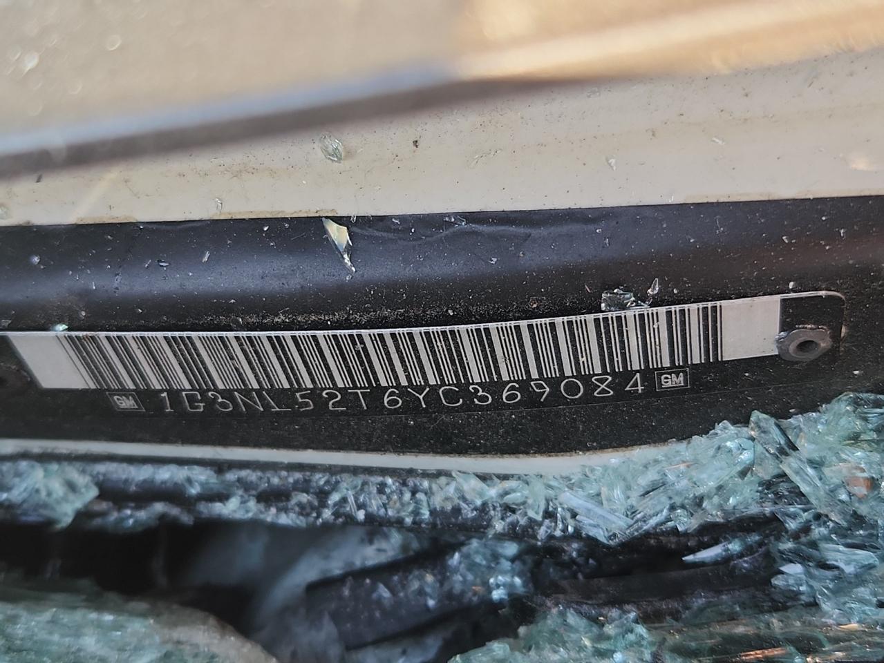 2000 Oldsmobile Alero Gl VIN: 1G3NL52T6YC369084 Lot: 82420155