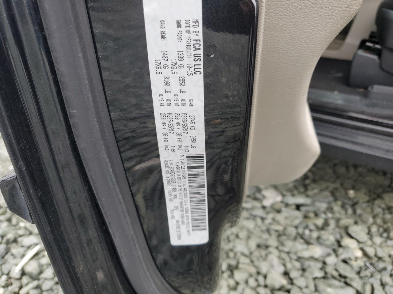 2016 Dodge Grand Caravan Sxt VIN: 2C4RDGCG2GR161480 Lot: 90105185