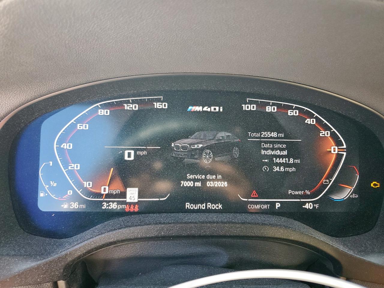 2023 BMW X4 M40I VIN: 5UX43DT04P9S10245 Lot: 84957615