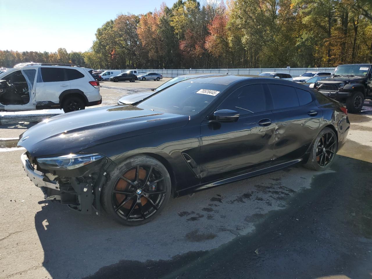 BMW M8 2022. Lot# 70528445. VIN WBAGV8C09NCH96974. Photo 1