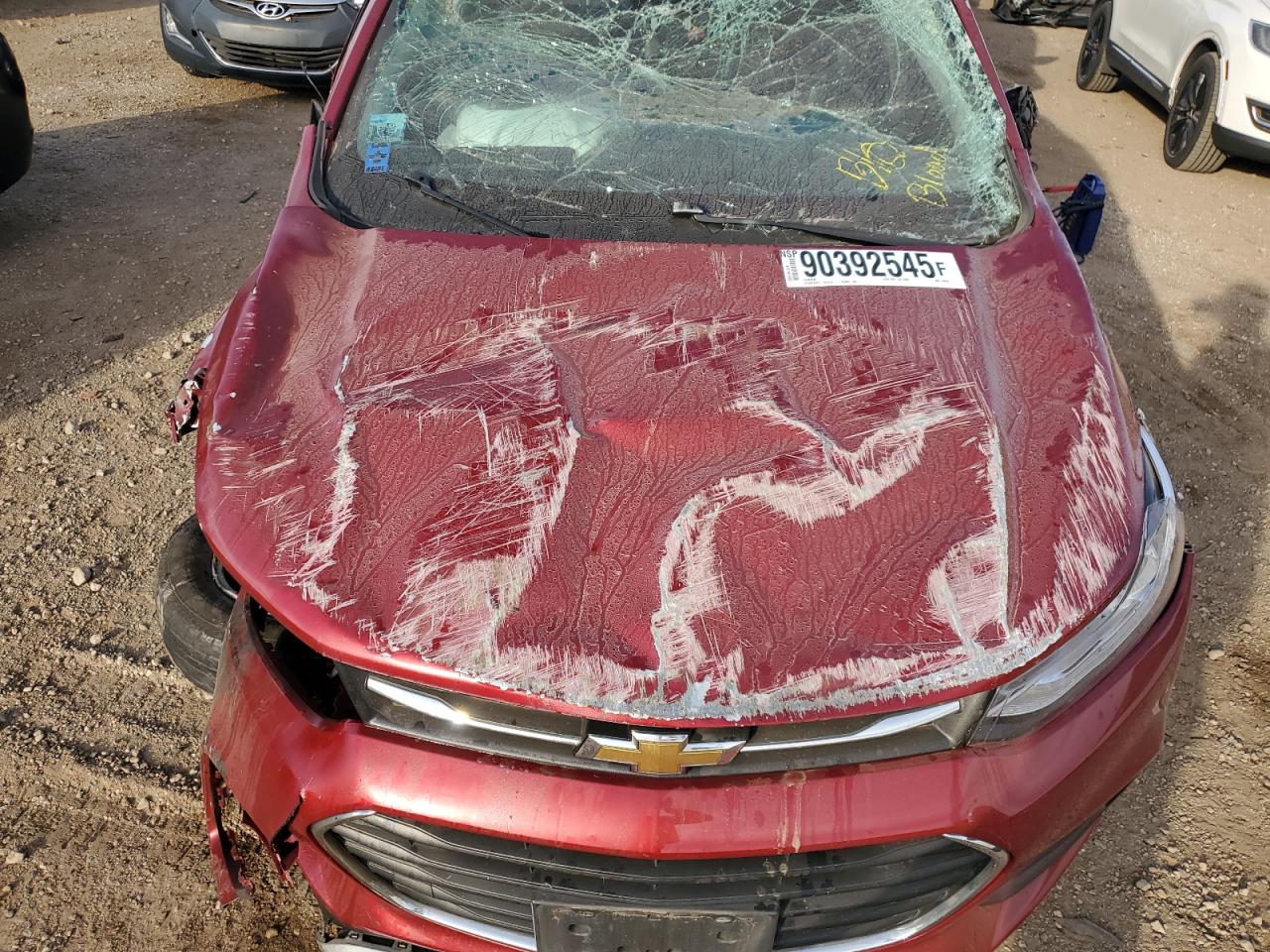 2020 Chevrolet Trax 1Lt VIN: 3GNCJLSB0LL134967 Lot: 90392545