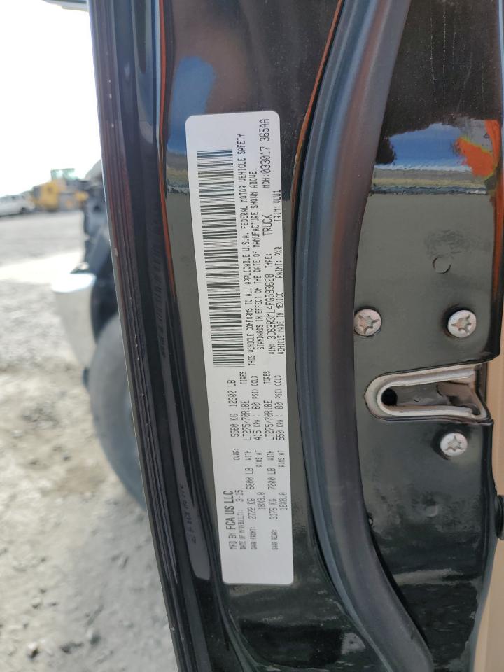 2015 Ram 3500 Laramie VIN: 3C63R3ML4FG583628 Lot: 85186675