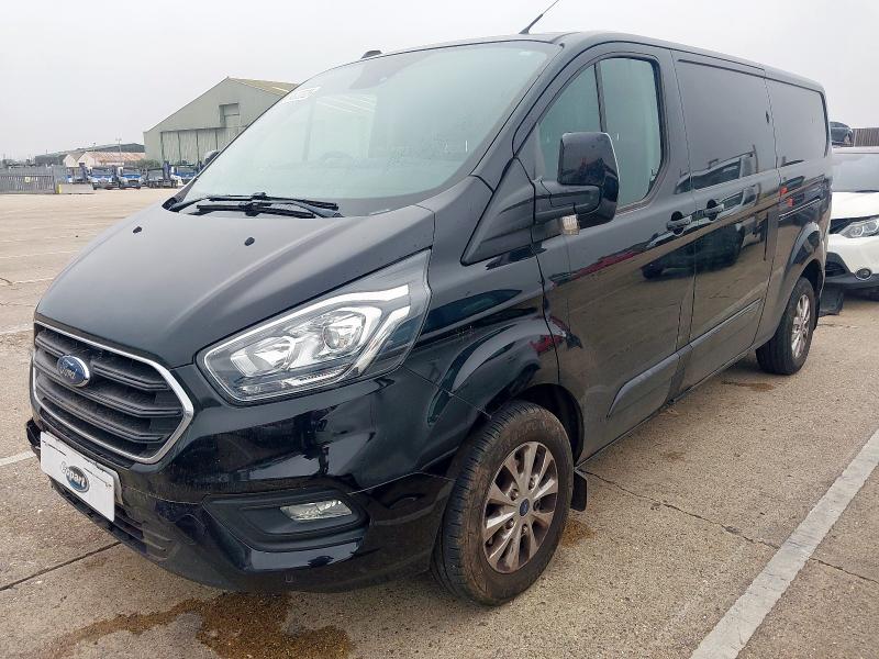2021 FORD TRANSIT CUSTOM 2.0 ECOBLUE 170PS LOW ROOF LIMITED VAN AUTO for sale at Copart NEWBURY