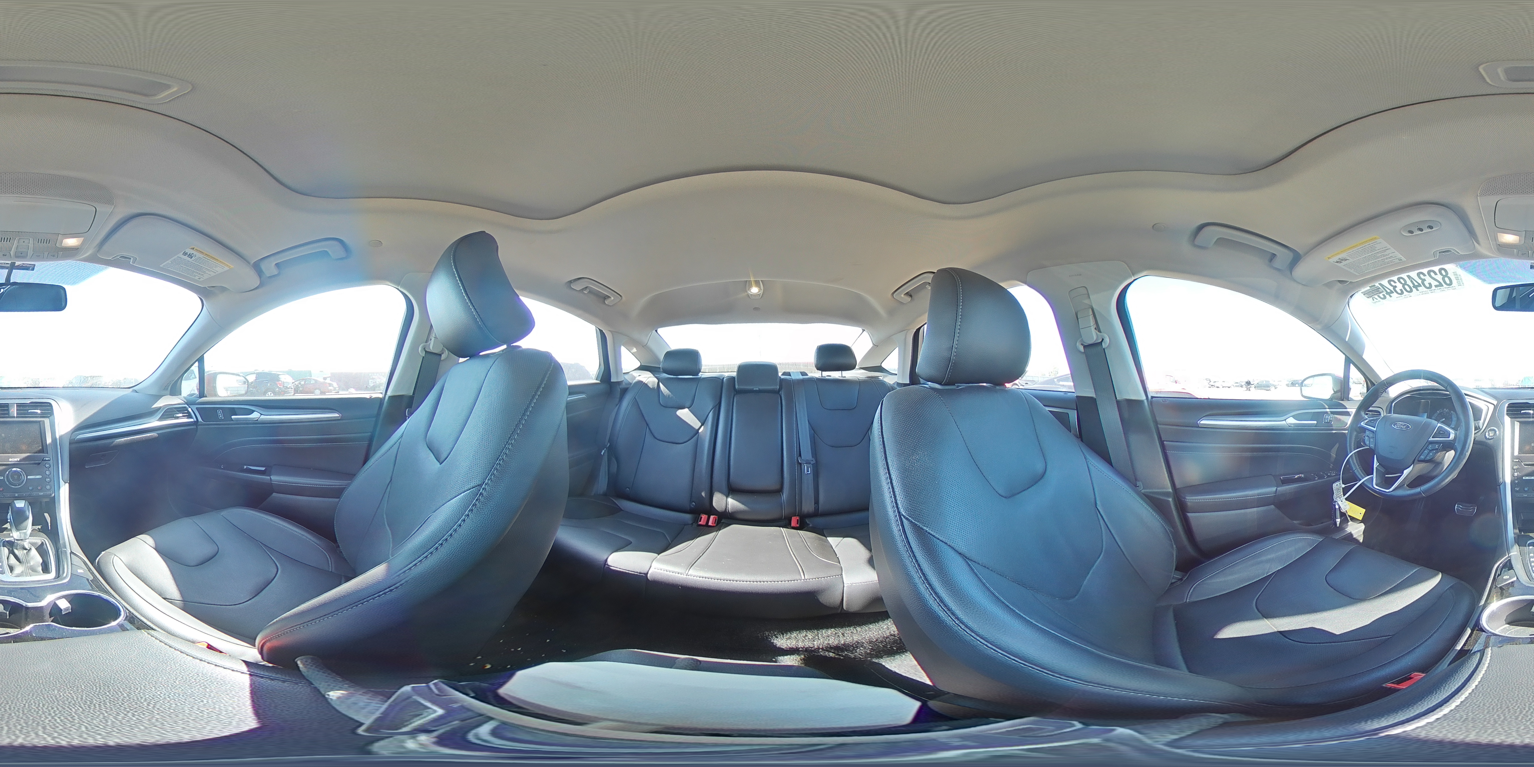 2016 Ford Fusion Titanium Hev VIN: 3FA6P0RU3GR127210 Lot: 82348345