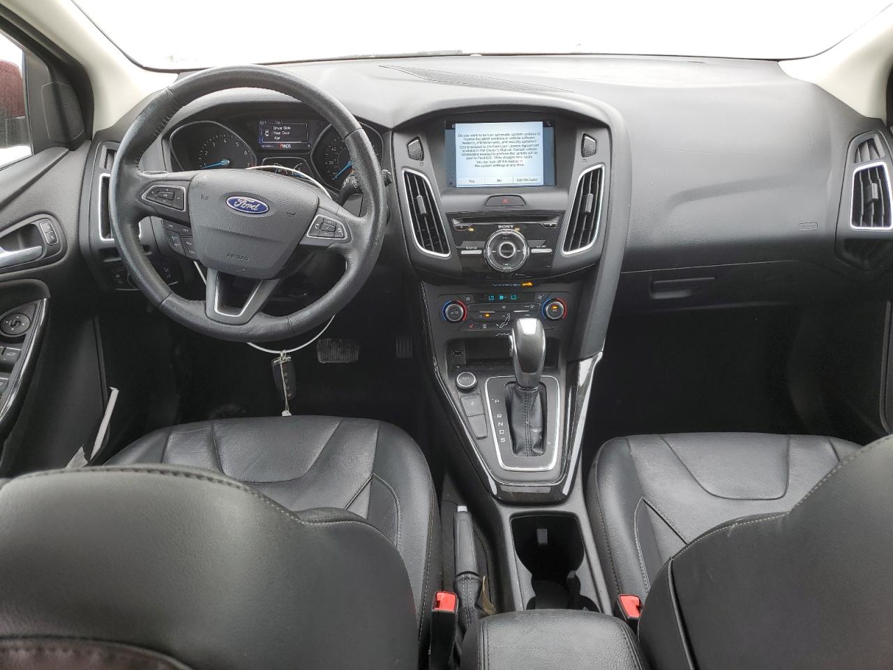 2017 Ford Focus Titanium VIN: 1FADP3N20HL215449 Lot: 84899145