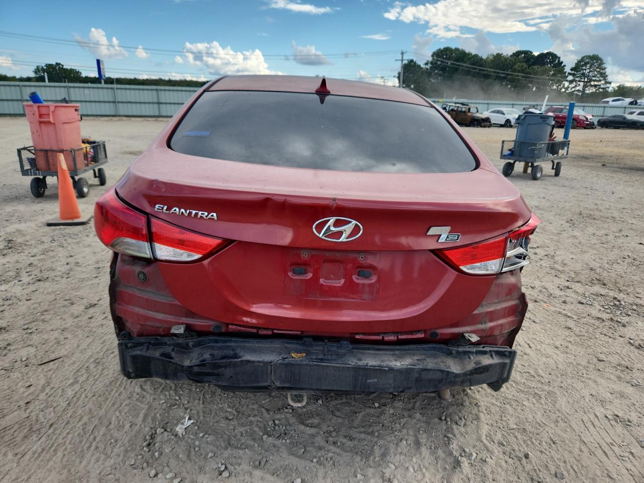 2013 Hyundai Elantra Gls VIN: KMHDH4AE1DU538762 Lot: 85318345