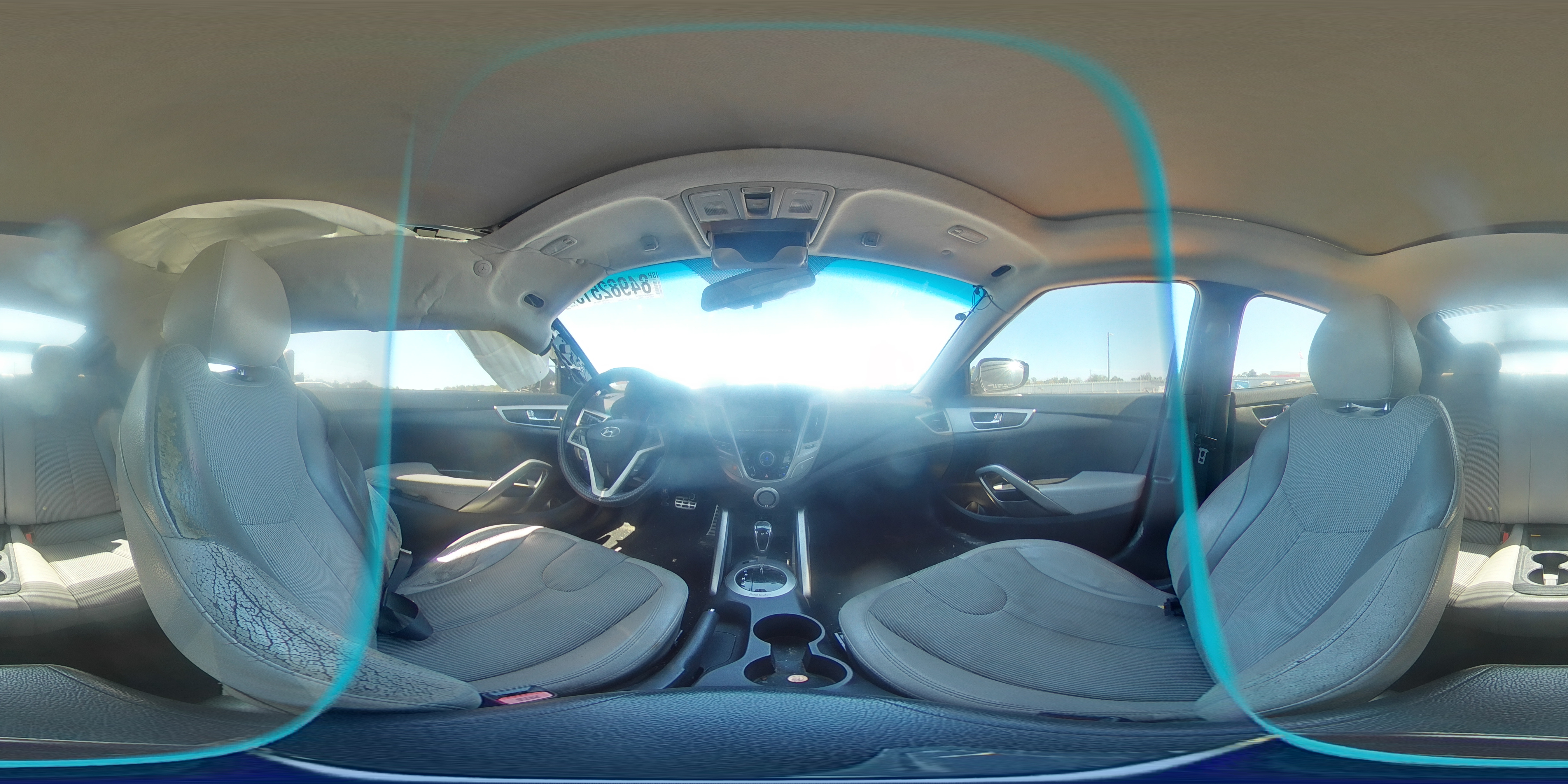 2012 Hyundai Veloster VIN: KMHTC6AD7CU052789 Lot: 84982515