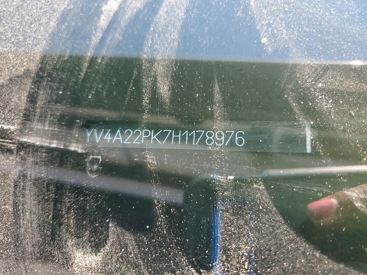 2017 Volvo Xc90 T6 VIN: YV4A22PK7H1178976 Lot: 86228555