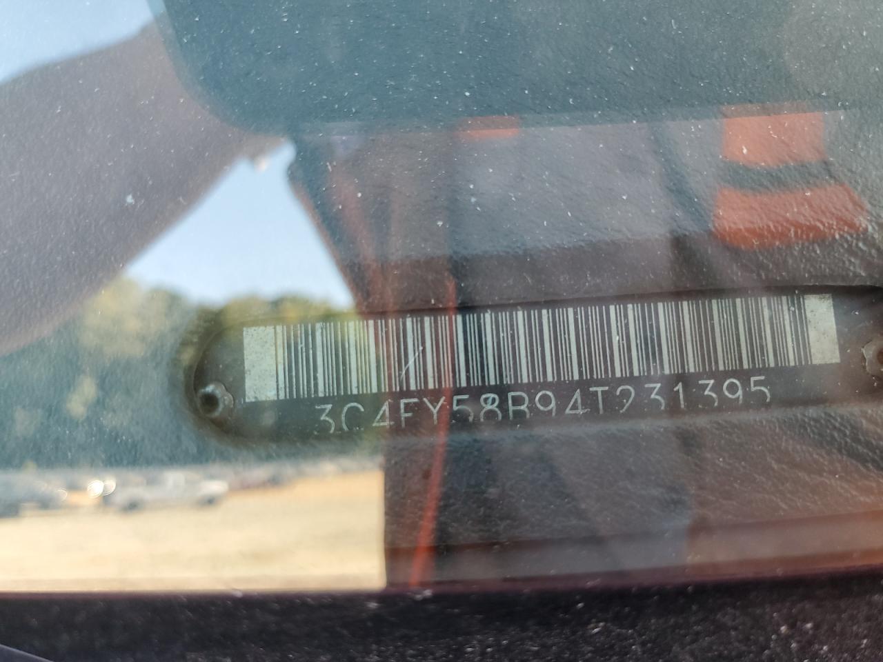 2004 Chrysler Pt Cruiser Touring VIN: 3C4FY58B94T231395 Lot: 82280905