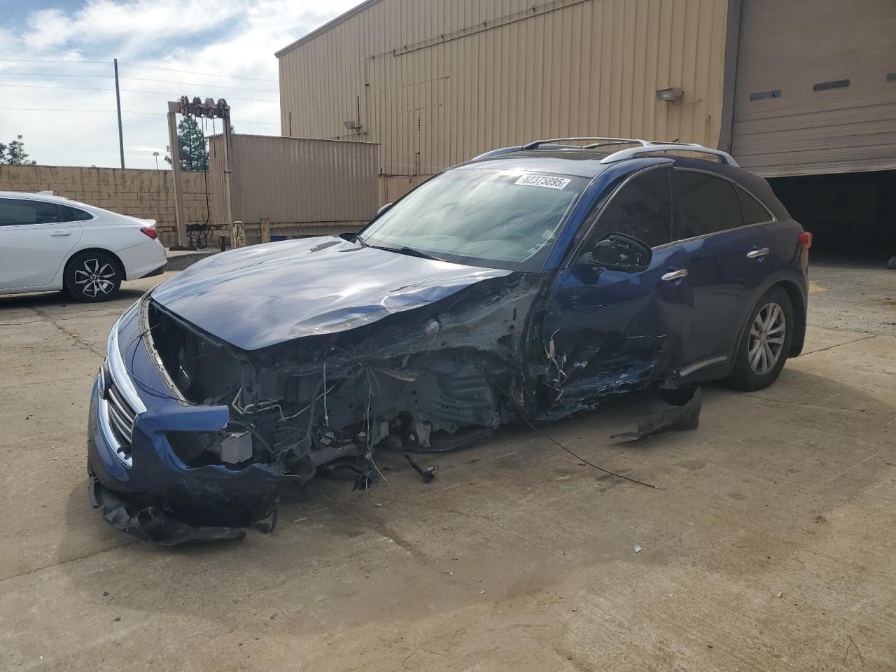 2016 Infiniti Qx70 VIN: JN8CS1MW6GM750277 Lot: 82375895