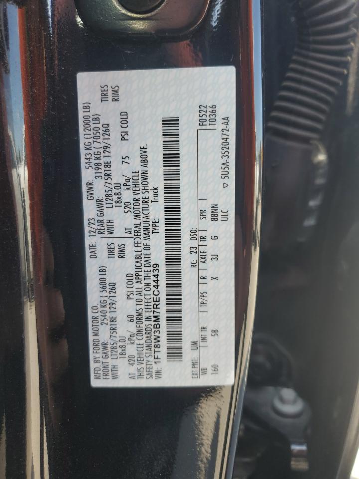 2024 Ford F350 Super Duty VIN: 1FT8W3BM7REC44439 Lot: 83799365