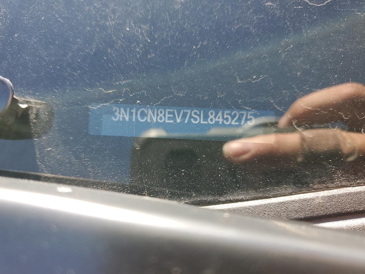 2025 Nissan Versa Sv VIN: 3N1CN8EV7SL845275 Lot: 85916145