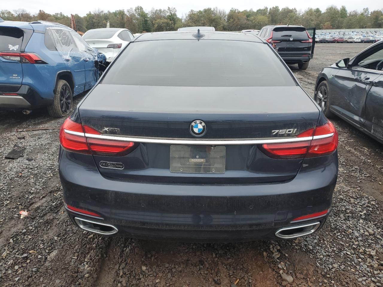 2016 BMW 750 Xi VIN: WBA7F2C55GG415720 Lot: 86704275