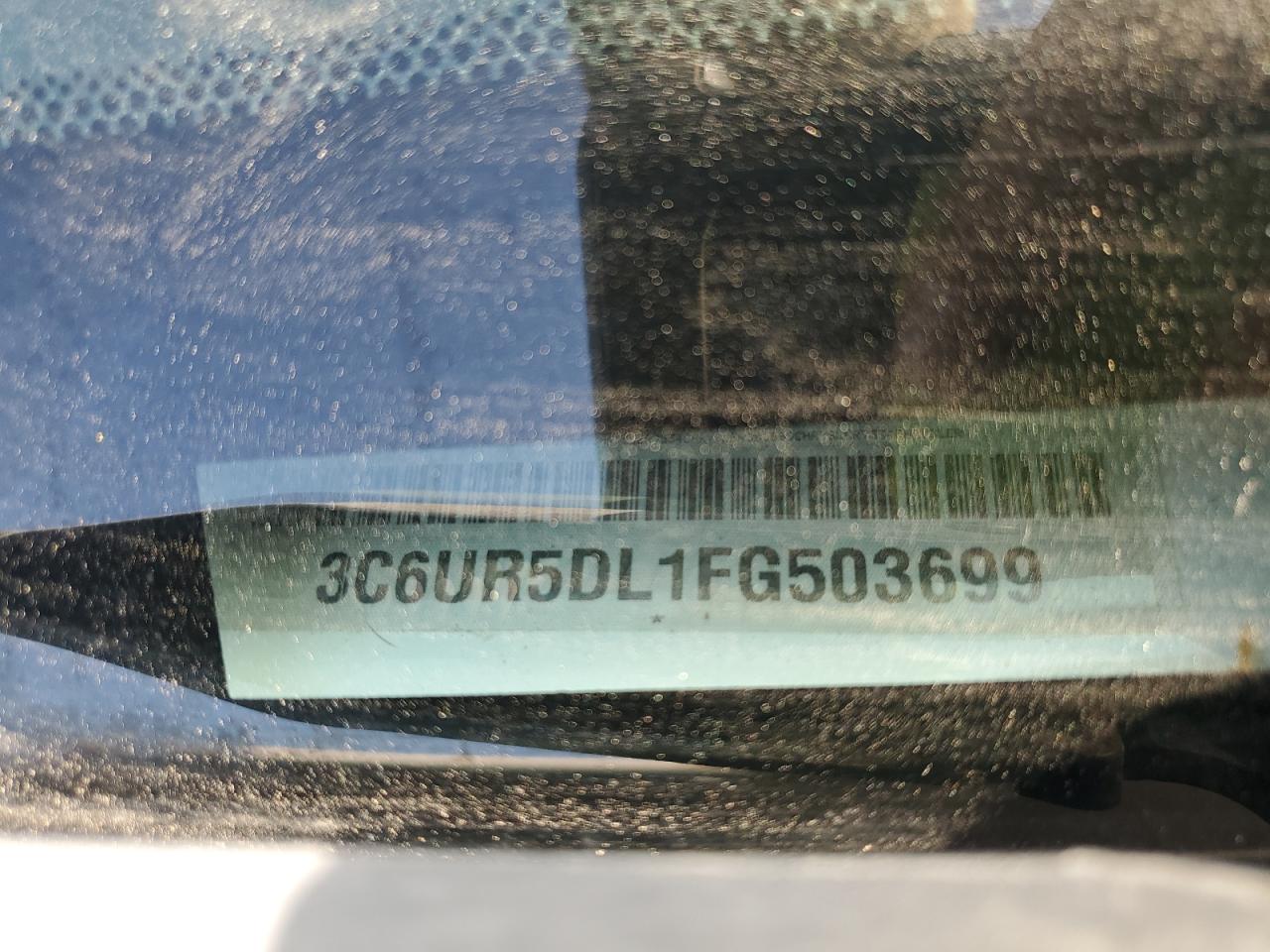 2015 Ram 2500 Slt VIN: 3C6UR5DL1FG503699 Lot: 89737315