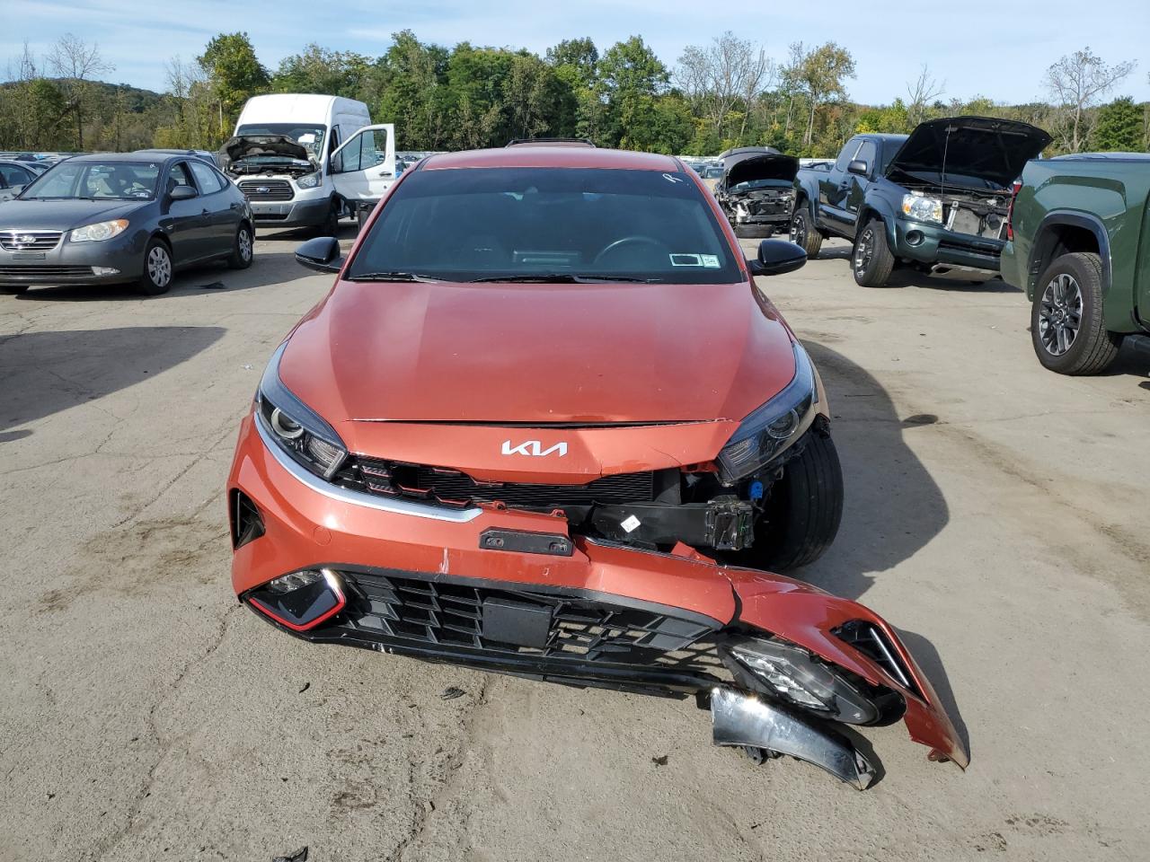 2024 Kia Forte Gt Line VIN: 3KPF54AD2RE717220 Lot: 84872565