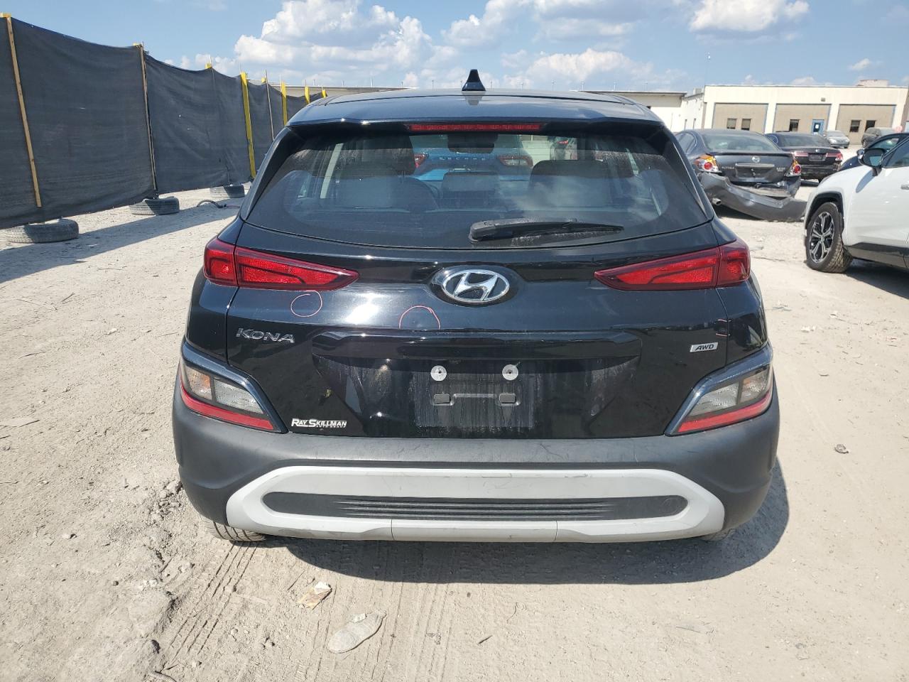 2022 Hyundai Kona Sel VIN: KM8K2CAB7NU831608 Lot: 85083775