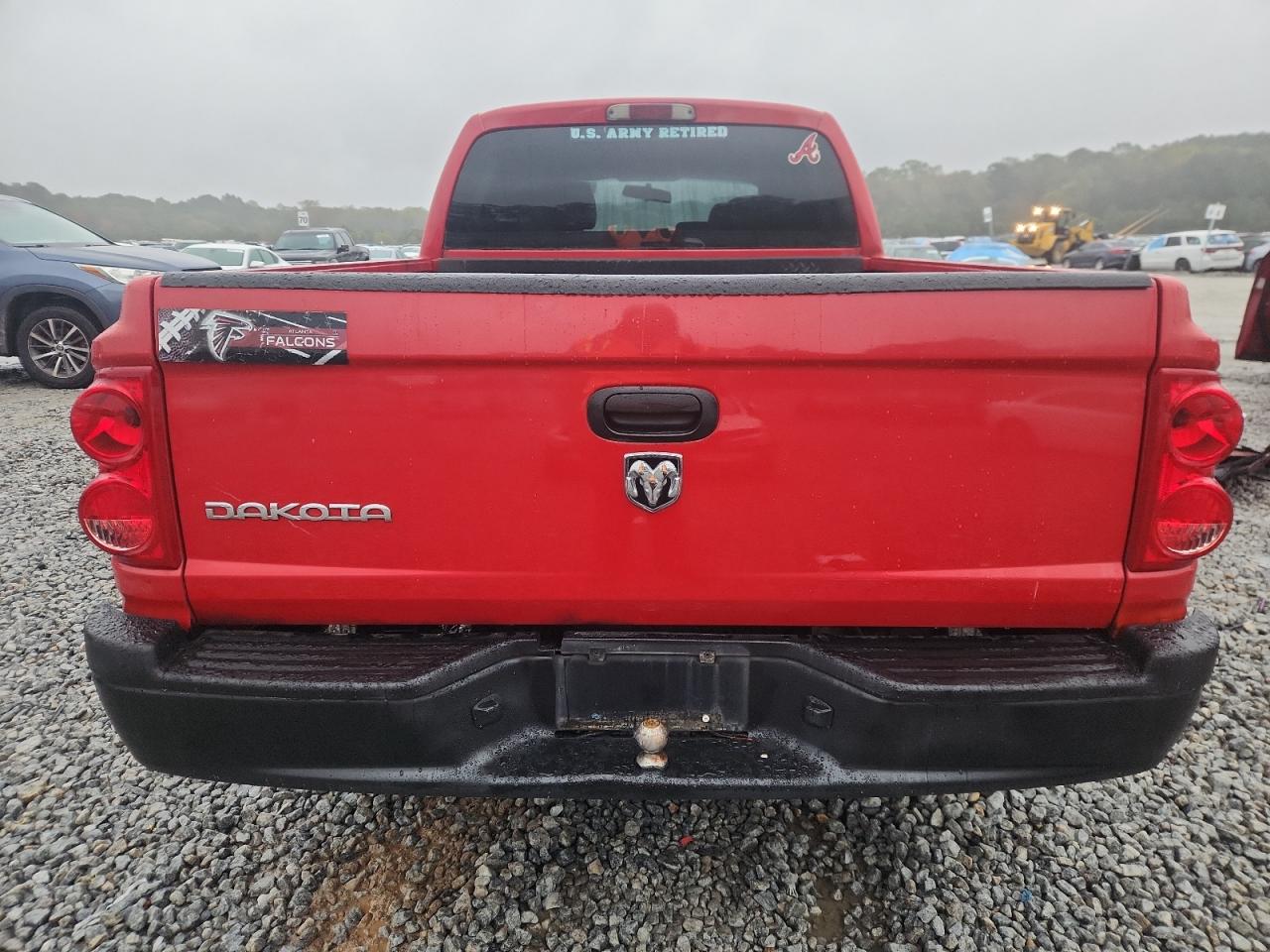 2007 Dodge Dakota Quad VIN: 1D7HE28K87S224322 Lot: 90131825