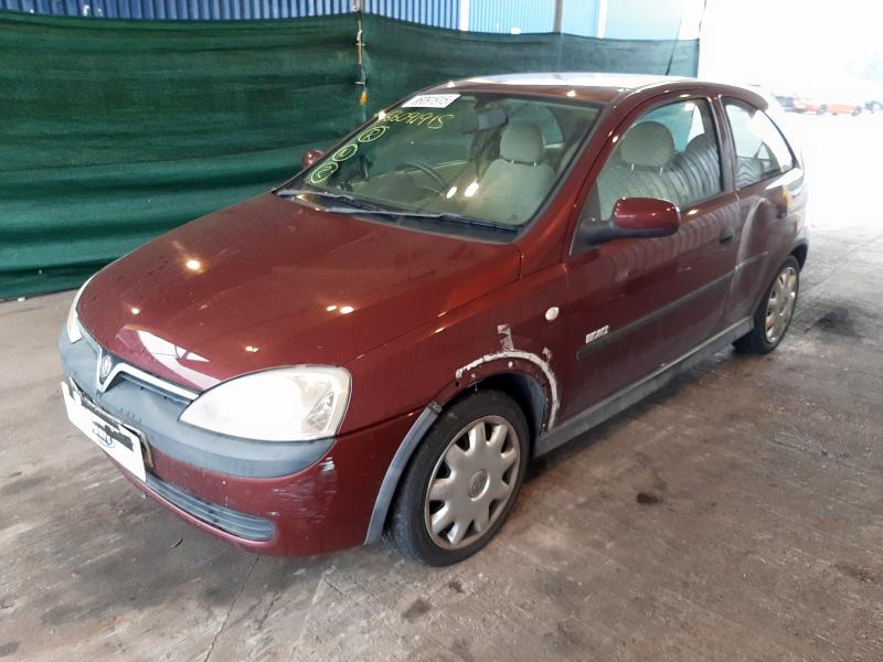 2002 VAUXHALL CORSA ELEGANCE 16V SEMI-A  for sale at Copart SANDTOFT