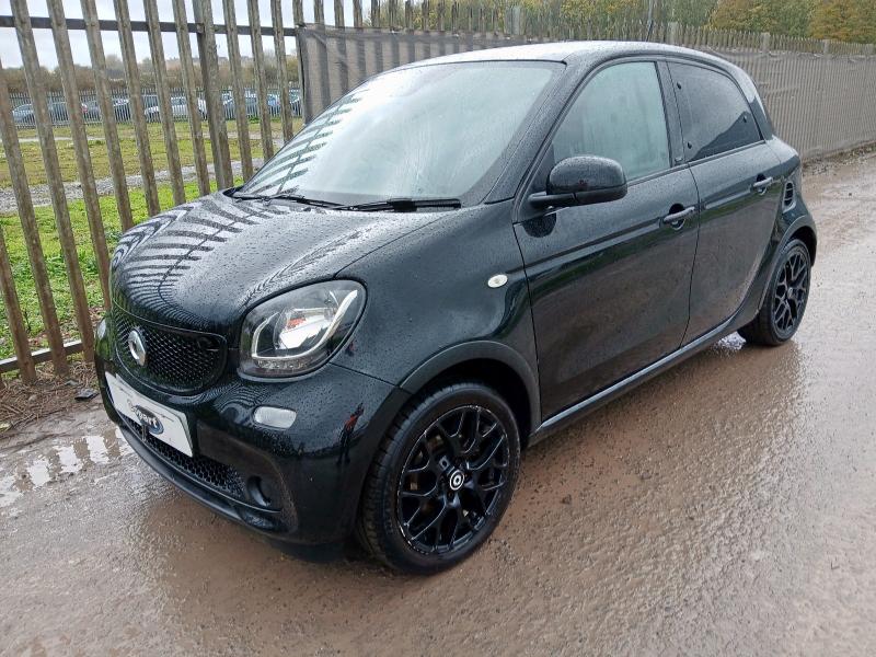2017 SMART FORFOUR 0.9 TURBO PRIME SPORT PREMIUM 5DR AUTO for sale at Copart WESTBURY